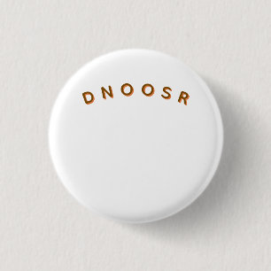 DNOOSR Minimalist Luxury Brand 3 Cm Round Badge