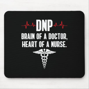 Dnp Doctor Of Nursing Practice Brain Rn Nurse Da1 Mouse Mat