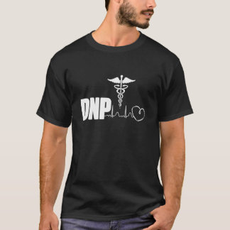 DNP Doctor Of Nursing Practice Heartbeat Colour RN T-Shirt