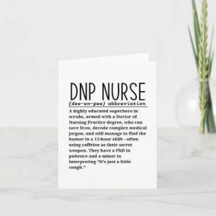 Dnp nurse card
