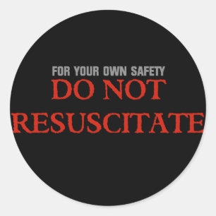 DNR CLASSIC ROUND STICKER