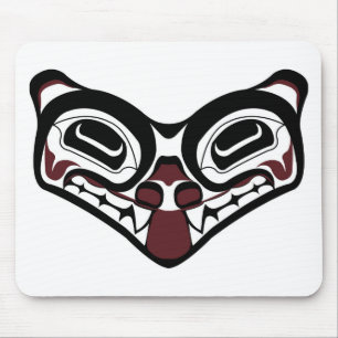 DNW Wolf Mouse Mat