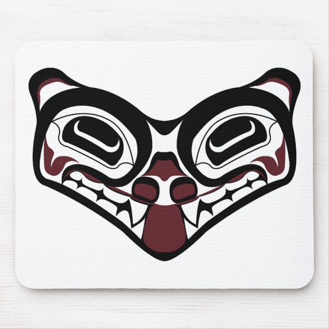 DNW Wolf Mouse Mat (Front)