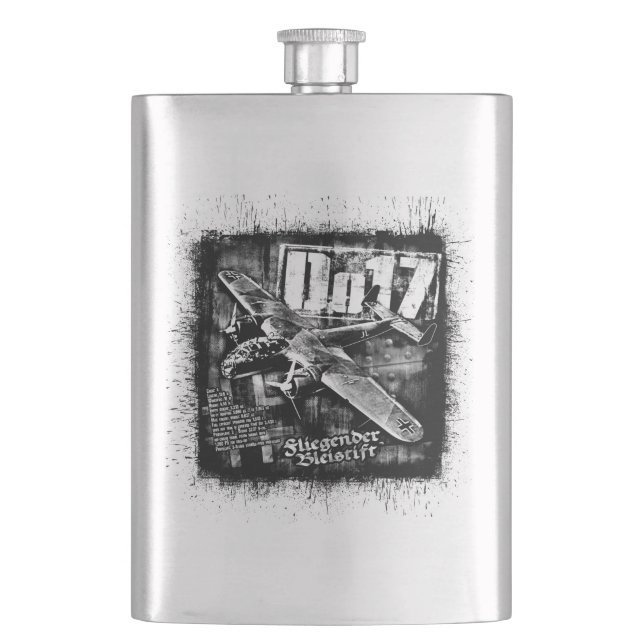 Do 17 hip flask (Front)