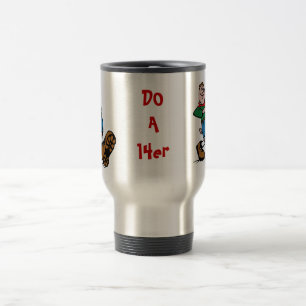 DO A 14er, Hiker Aluminium Travel Mug