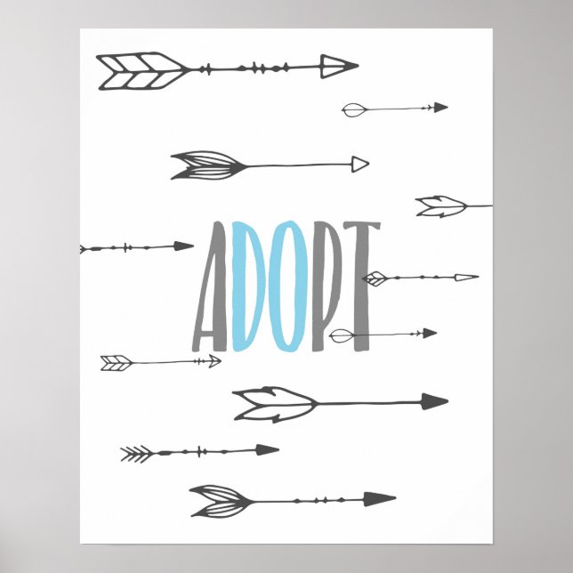 Do Adopt Arrow Poster (Front)