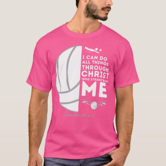 Do All Things Through Christ Philippians 413 Volle T-Shirt