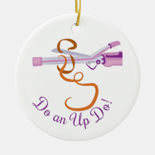 Do An Up Do Ceramic Tree Decoration