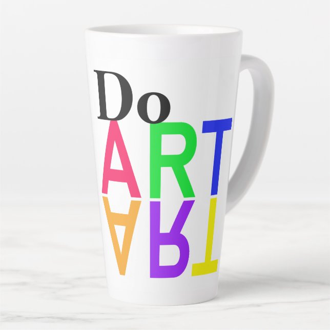 DO “ART” LATTE MUG (Right Angle)