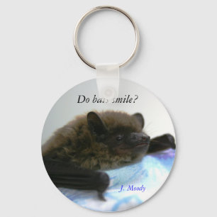 "Do Bats Smile?" Key Ring