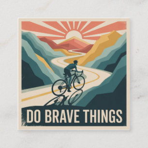 Do Brave Things Calling Card