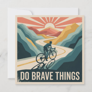 Do Brave Things Holiday Card
