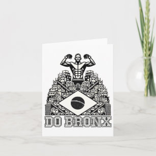 Do Bronx Favela Mma Bjj Kickboxing Muay Thai Boxin Card