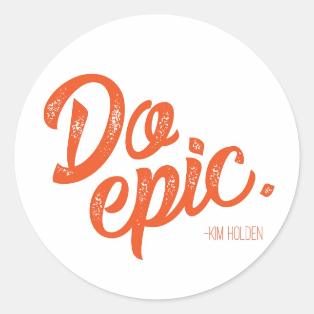 Do Epic sticker (Front)