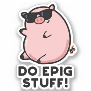 Do Epig Stuff Funny Epic Pig Pun 