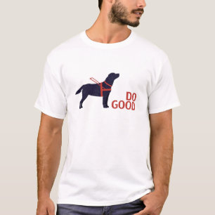 Do Good - Service Dog - Black Lab T-Shirt