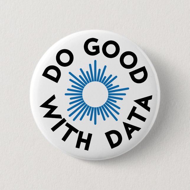 Do Good With Data Badge (Front)