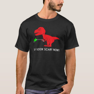 do i look scary now rex rex dino T-Shirt