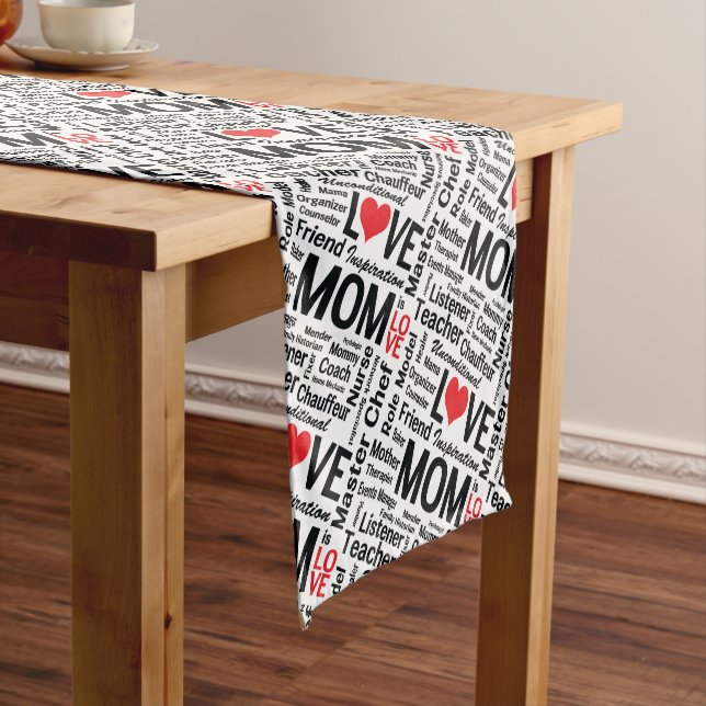 Do it All Mum Mothers Day Medium Table Runner (In Situ)
