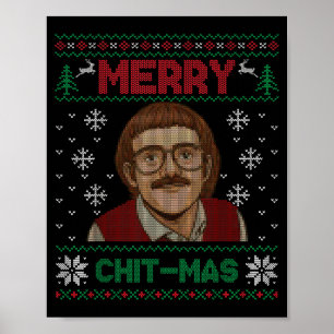 Do It Funny Chit-mas Christmas Xmas Poster