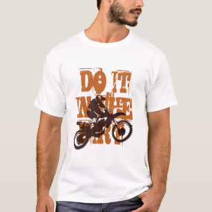 Do It In The Dirt Motorcross Silhouette T-Shirt