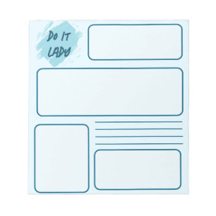 Do It Lady Notepad
