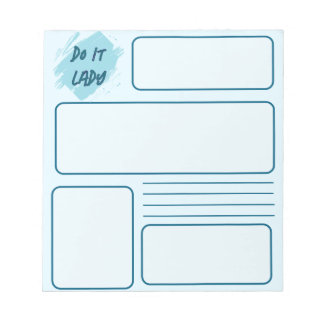Do It Lady Notepad