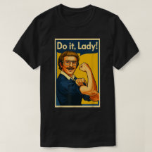 Do it Lady Shirt for Women Trendy Viral Meme