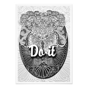 Do it- Positive Quote´s Photo Print