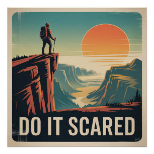 Do It Scared Poster