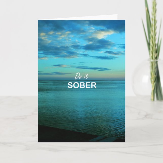 Do It Sober Card (Front)