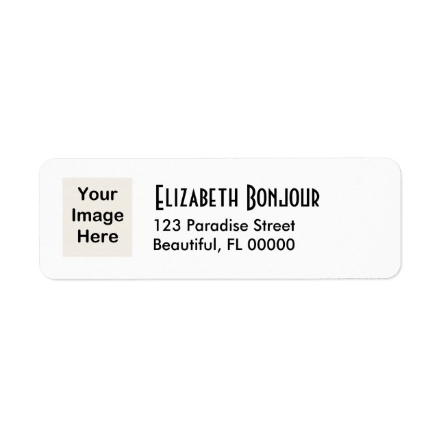 DO IT YOURSELF ~ 30 Address Labels 3/4" x 2 1/4" (Front)