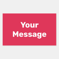 Do It Yourself Crimson and White Text Template