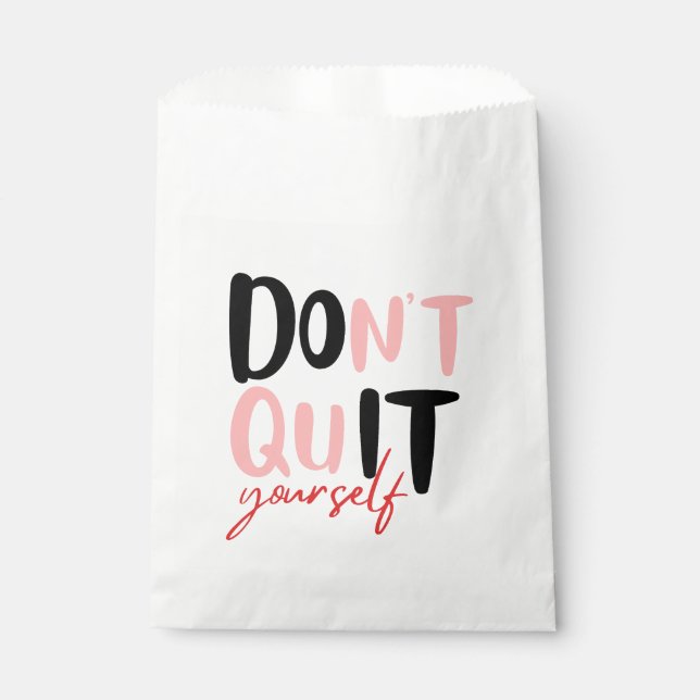 Do it Yourself Favour Bags (Front)