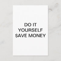 DO IT YOURSELF ~ Invitation / RSVP 3.5 x5