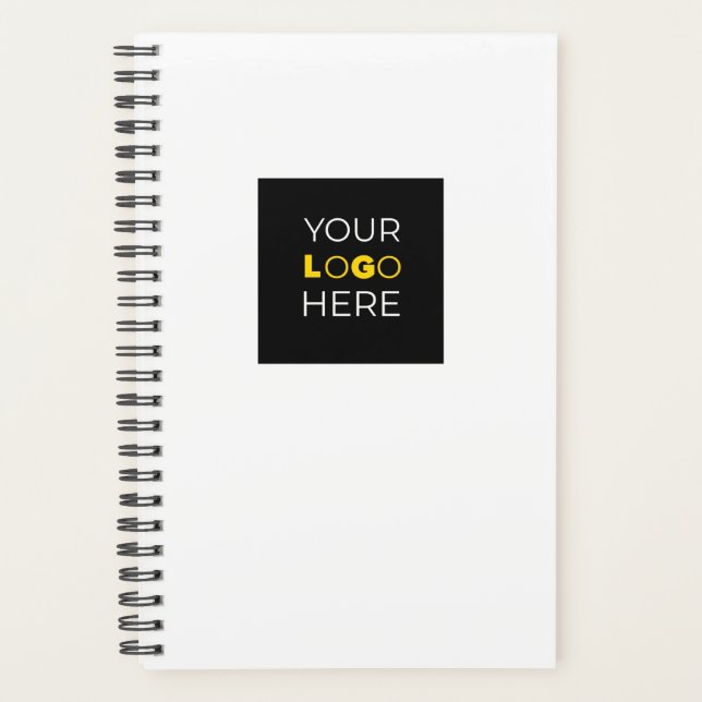 Do it yourself Logo Template Notebook Planner (Front)