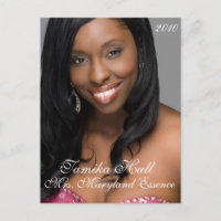 Do-It-Yourself Pageant Headshot | Autograph Card