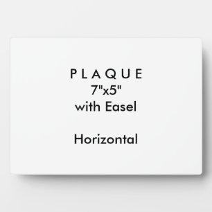 Do It Yourself - Plaque 7x5 with Easel