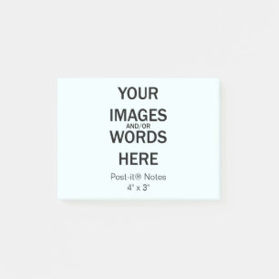 Do It Yourself - Post-it® Notes 4" x 3"
