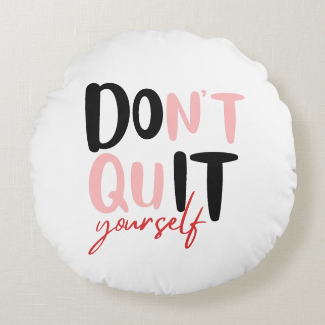 Do it Yourself Round Cushion (Front)