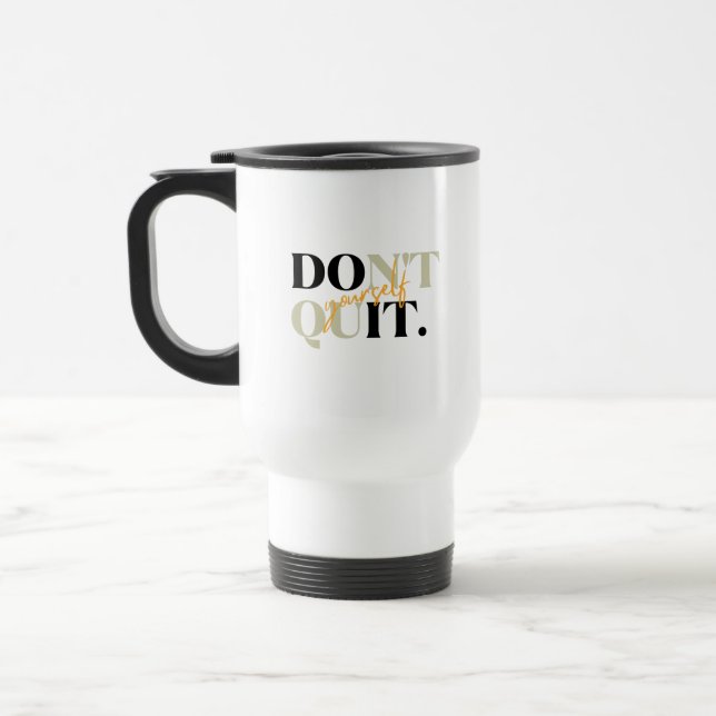 Do It Yourself Travel Mug (Left)