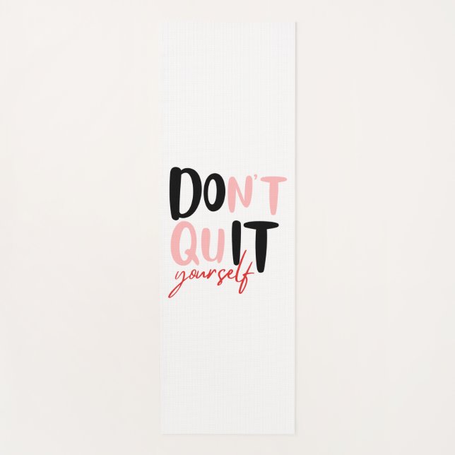 Do it Yourself Yoga Mat (Front)