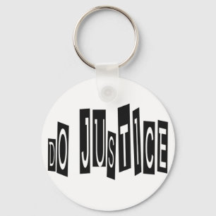 Do Justice Keychain