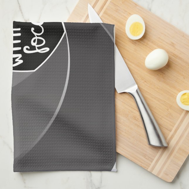 Do less with more focus tea towel (Quarter Fold)