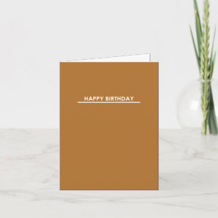 Do me a favour - generic birthday card