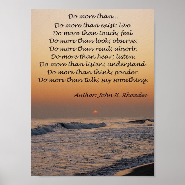 Do More Than Poster (Front)