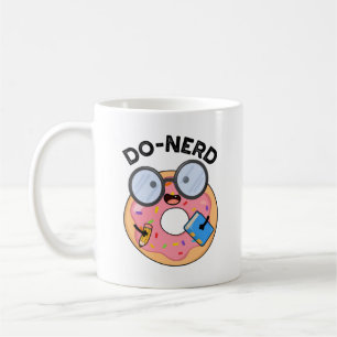 Do-nerd Funny Nerdy Doughnut Pun Coffee Mug