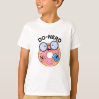 Do-nerd Funny Nerdy Doughnut Pun
