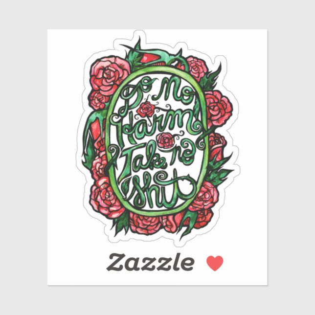 Do No Harm take no SH Pagan Wiccan Art (Sheet)