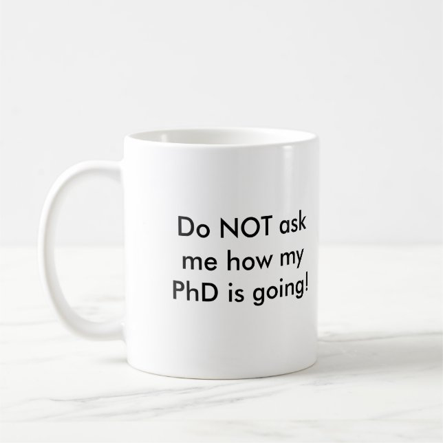 Do not ask me...Mug Coffee Mug (Left)